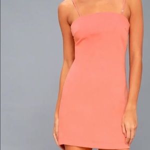 Lulus pink dress